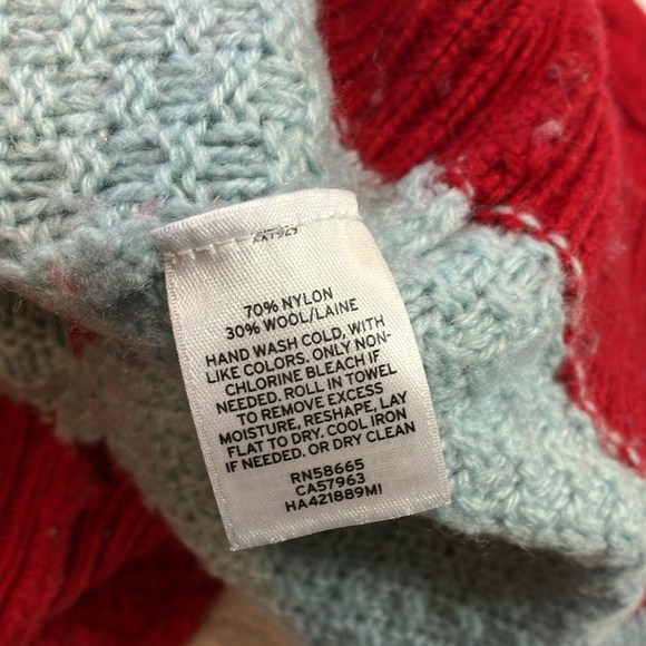 Halogen x Atlantic Pacific striped turtleneck sweater - Picture 7 of 9